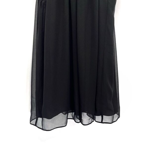 Diane Von Furstenberg Aubrey Silk Chain Trim Halter Top Black XS - Picture 4 of 9